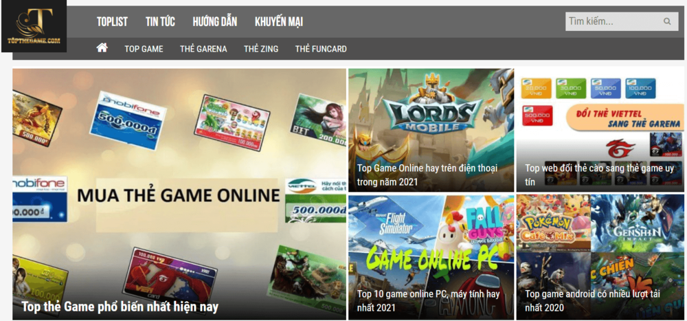 Website topthegame.com trang tin game số 1 việt nam - Thảo luận vỉa hè ...
