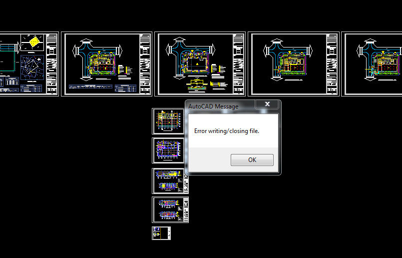 Lỗi Save file cad - Sử dụng AutoCAD - Diễn đàn CADViet